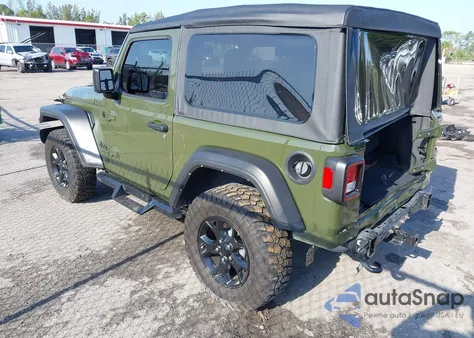 2022 Jeep Wrangler Willys Sport 4X4 from USA, damaged, VIN 1C4GJXAG8NW224380